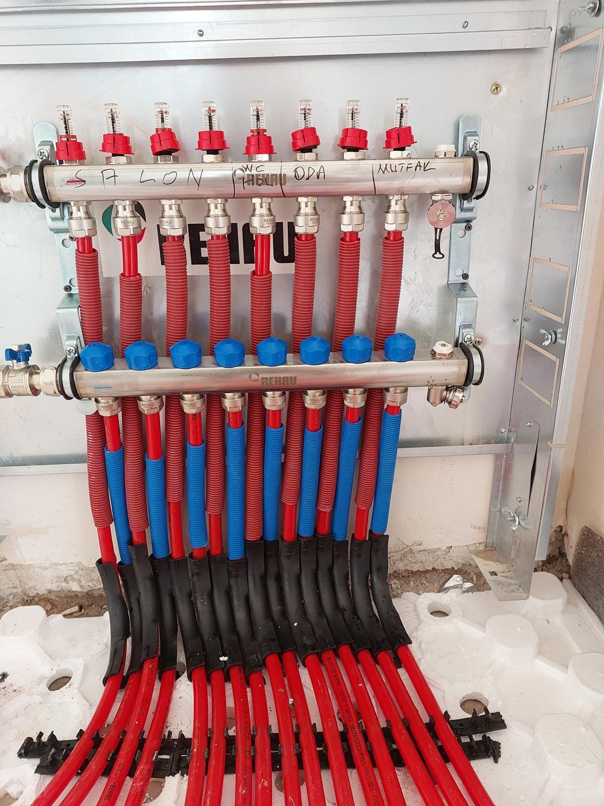 Yerden Isıtma Tesisat Yıkama ve Kolektör Bakımı